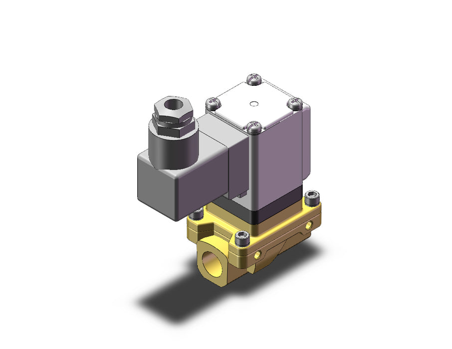VXZ2A3AGB Pilot Op 2 Port Solenoid Valve, (N.O.)