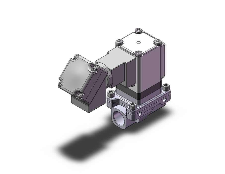 VXZ2A3DZ2KA Pilot Op 2 Port Solenoid Valve, (N.O.)