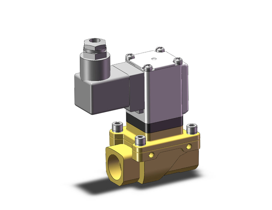 VXZ2B0FGB Pilot Op 2 Port Solenoid Valve, (N.O.)