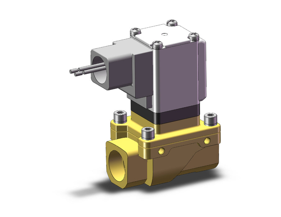 VXZ2B0FUB Pilot Op 2 Port Solenoid Valve, (N.O.)
