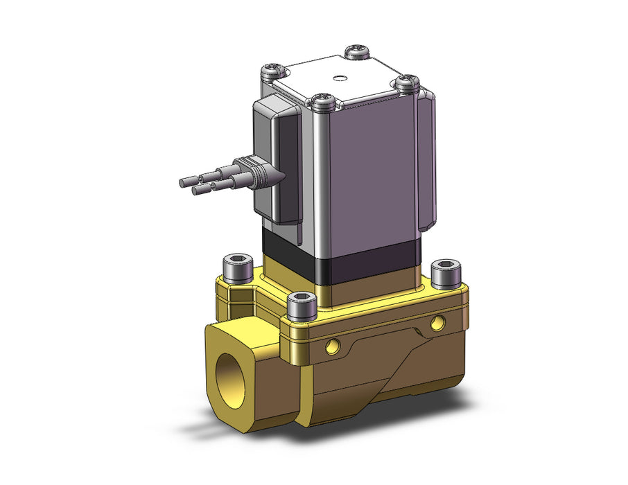 VXZ2B0FZ1U Pilot Op 2 Port Solenoid Valve, (N.O.)