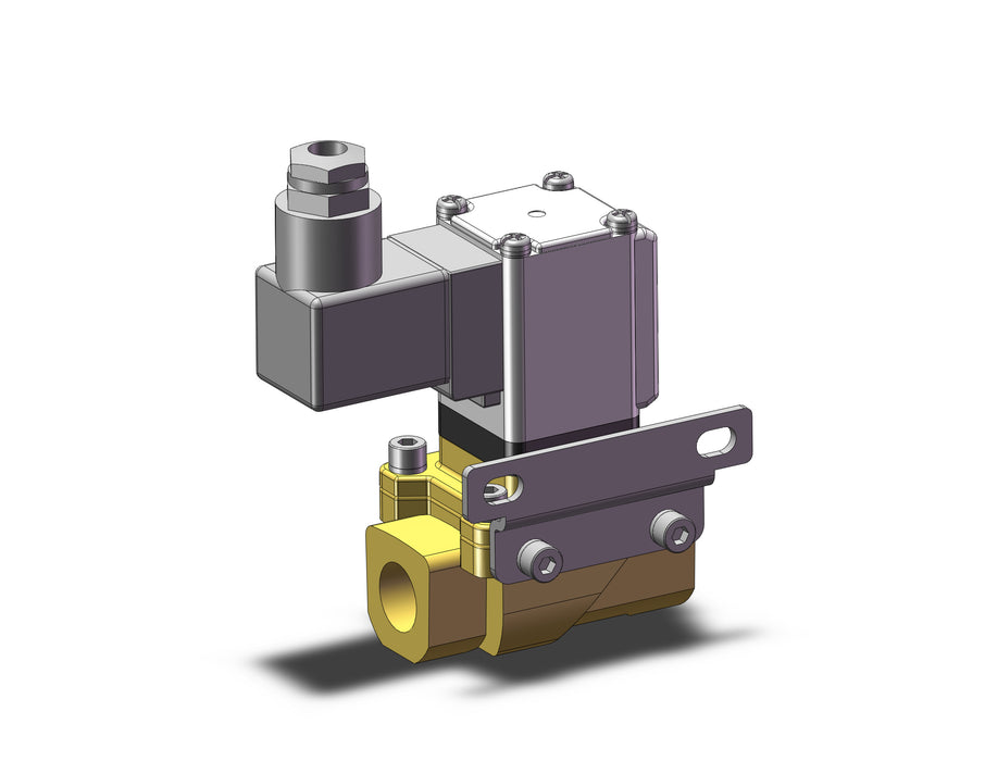 VXZ2B0FZ2AXB Pilot Op 2 Port Solenoid Valve, (N.O.)
