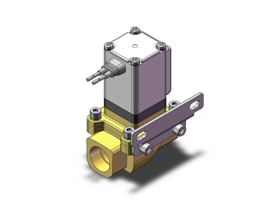 VXZ2B2FABXB Pilot Op 2 Port Solenoid Valve, (N.O.)
