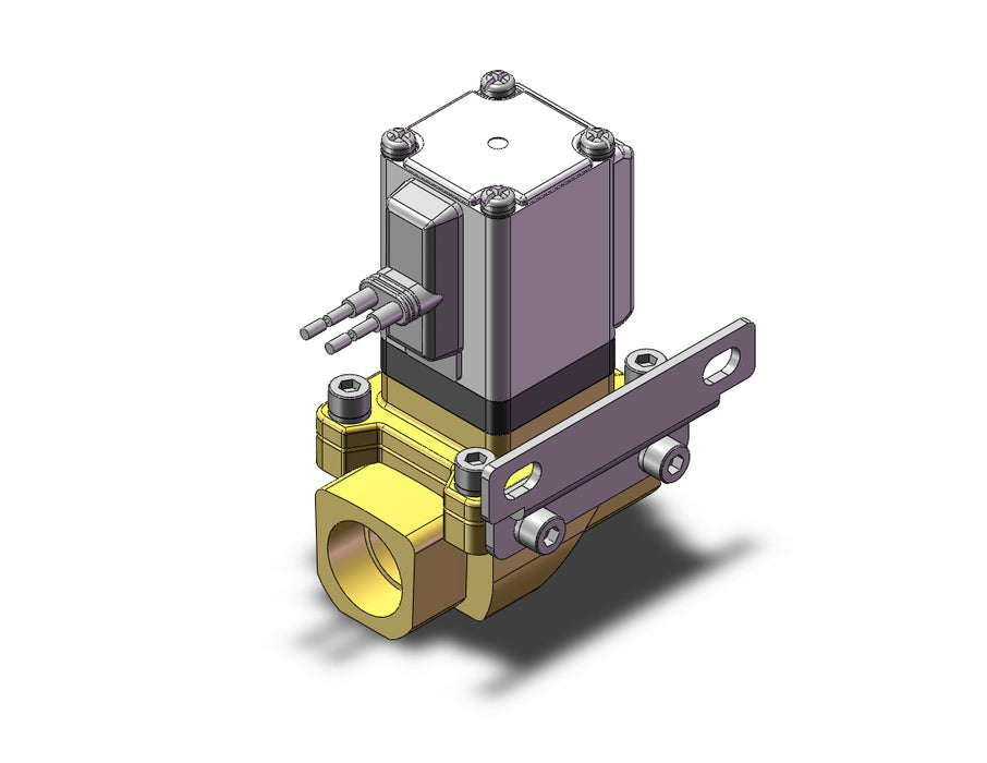 VXZ2B2FCBXB Pilot Op 2 Port Solenoid Valve, (N.O.)
