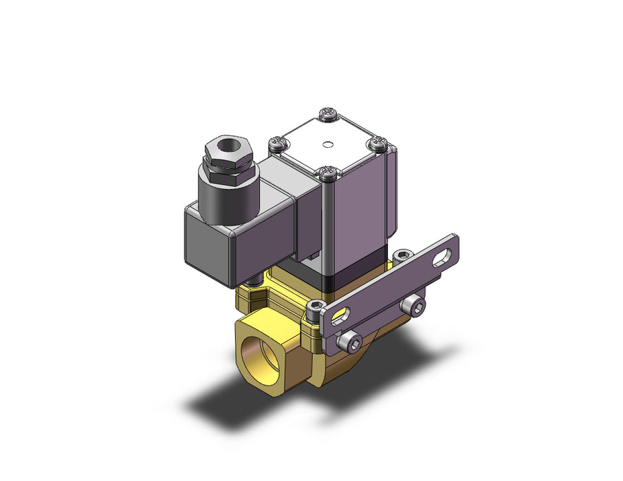 VXZ2B2FJBXB Pilot Op 2 Port Solenoid Valve, (N.O.)