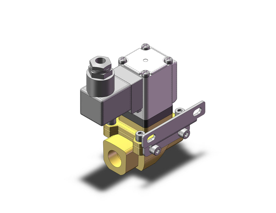 VXZ2B2FZ2AXB Pilot Op 2 Port Solenoid Valve, (N.O.)