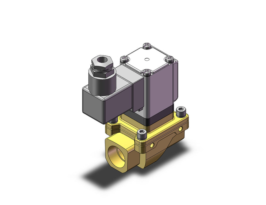 VXZ2B2FZ2CG Pilot Op 2 Port Solenoid Valve, (N.O.)