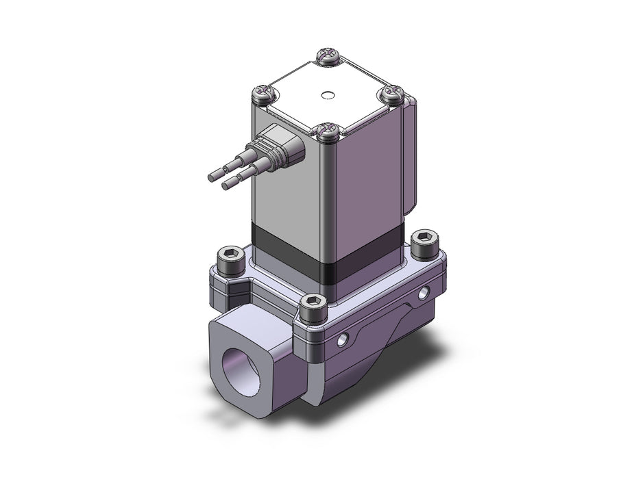 VXZ2B2GA Pilot Op 2 Port Solenoid Valve, (N.O.)