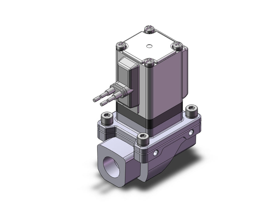VXZ2B2GF Pilot Op 2 Port Solenoid Valve, (N.O.)