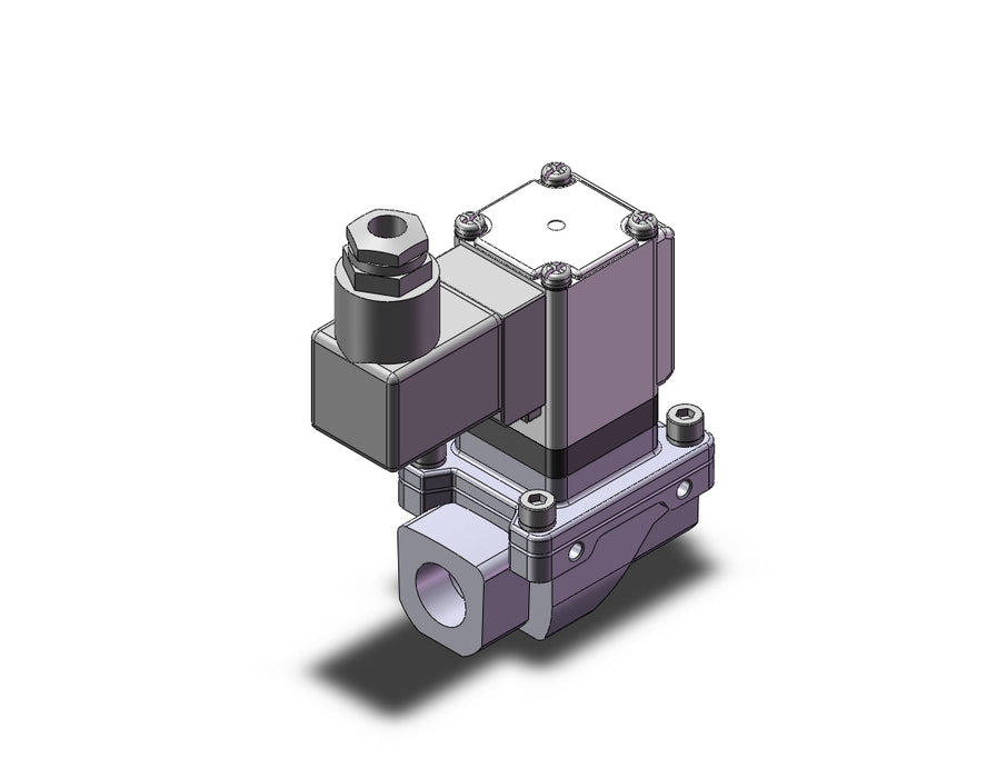VXZ2B2GGC Pilot Op 2 Port Solenoid Valve, (N.O.)