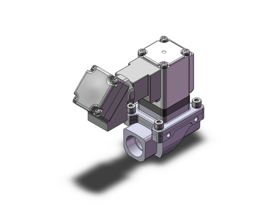 VXZ2B3GPE Pilot Op 2 Port Solenoid Valve, (N.O.)