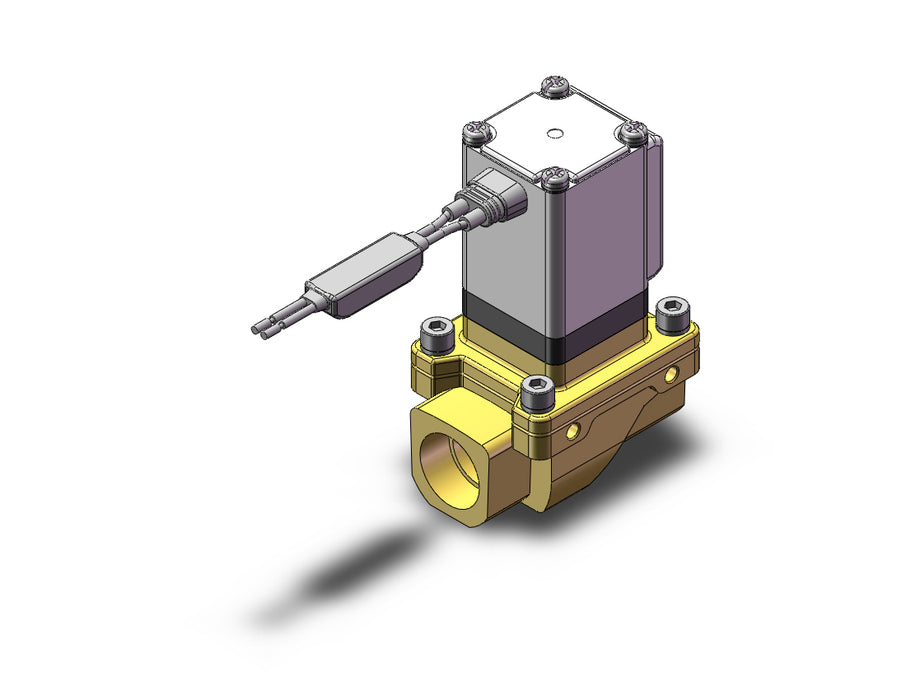 VXZ2B5FCB Pilot Op 2 Port Solenoid Valve, (N.O.)
