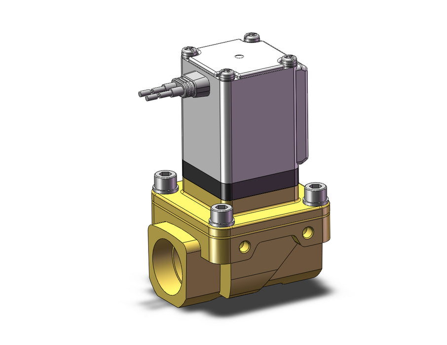 VXZ2C0HA Pilot Op 2 Port Solenoid Valve, (N.O.)