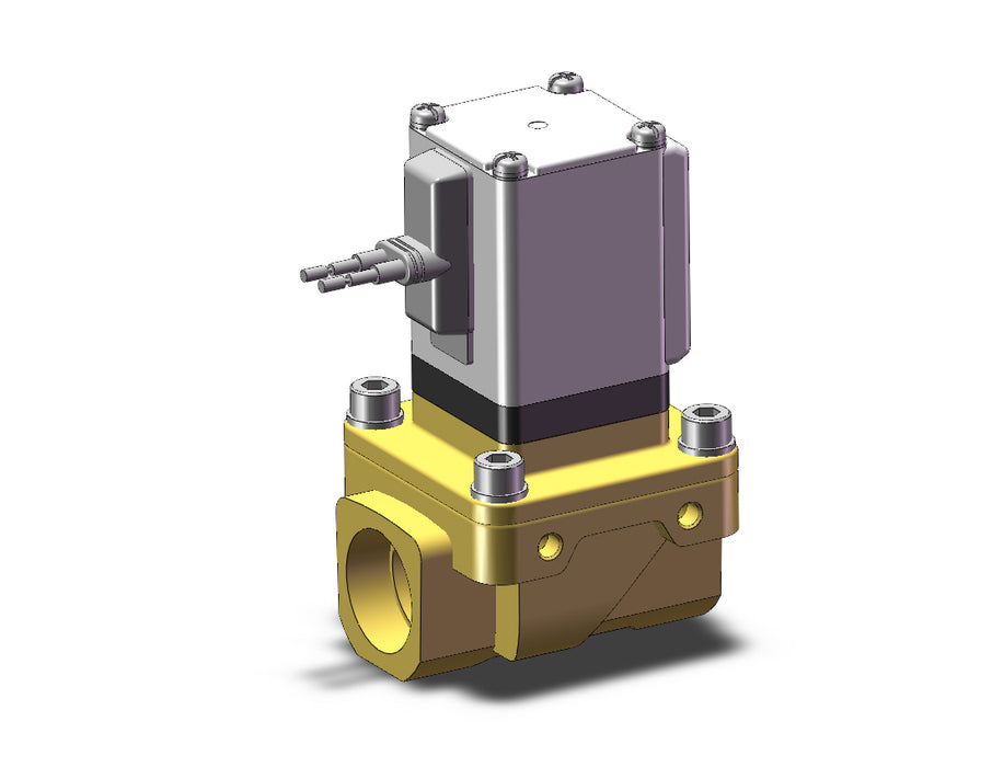VXZ2C0HC Pilot Op 2 Port Solenoid Valve, (N.O.)