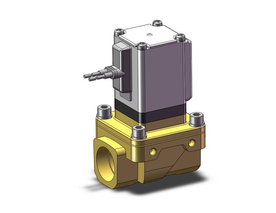 VXZ2C0HZ1U Pilot Op 2 Port Solenoid Valve, (N.O.)