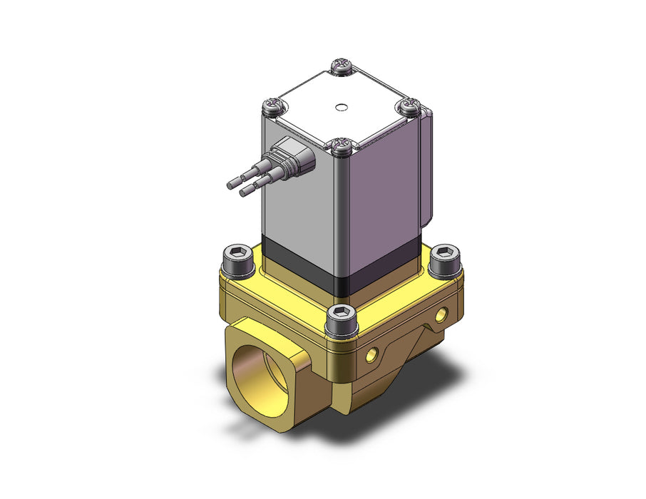 VXZ2C2HAB Pilot Op 2 Port Solenoid Valve, (N.O.)