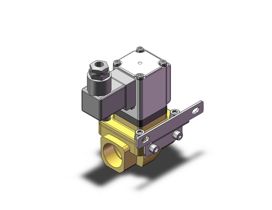 VXZ2C2HGBXB Pilot Op 2 Port Solenoid Valve, (N.O.)