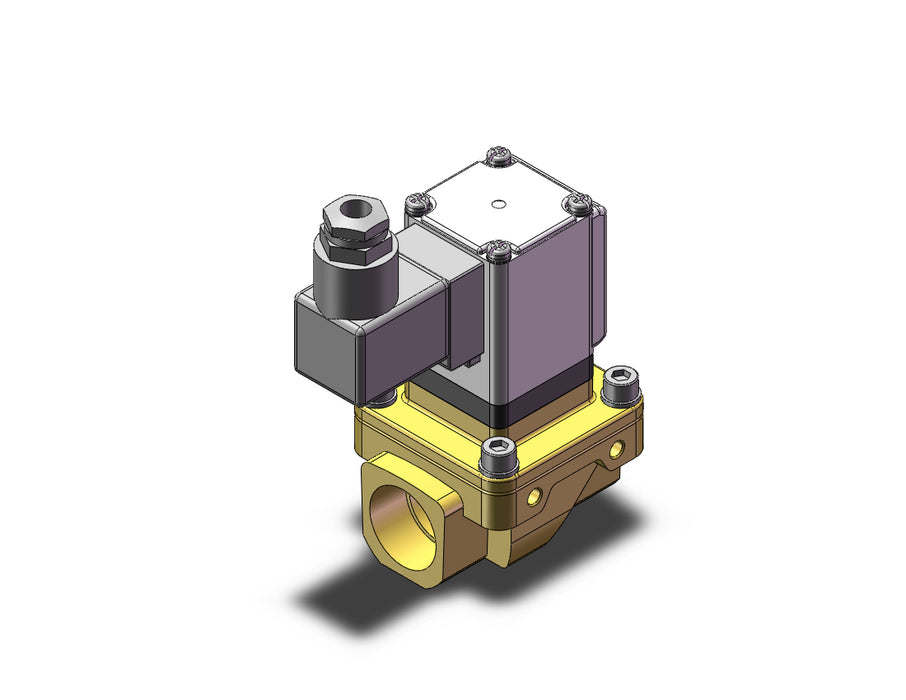 VXZ2C2HZ2EG Pilot Op 2 Port Solenoid Valve, (N.O.)