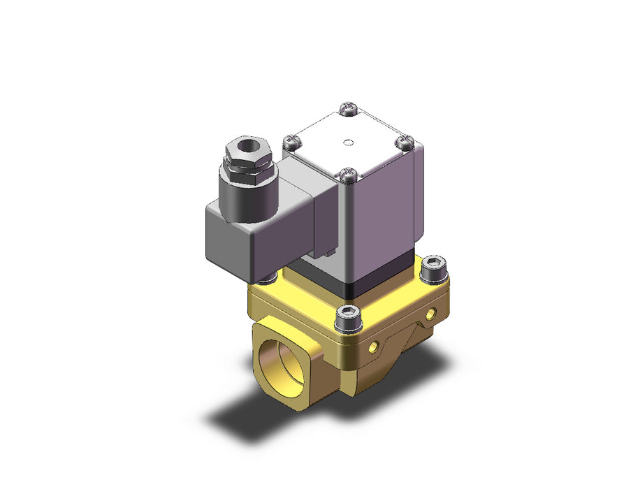 VXZ2C2HZ2J Pilot Op 2 Port Solenoid Valve, (N.O.)