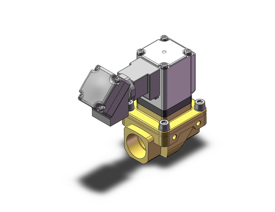 VXZ2C2HZ2RG Pilot Op 2 Port Solenoid Valve, (N.O.)