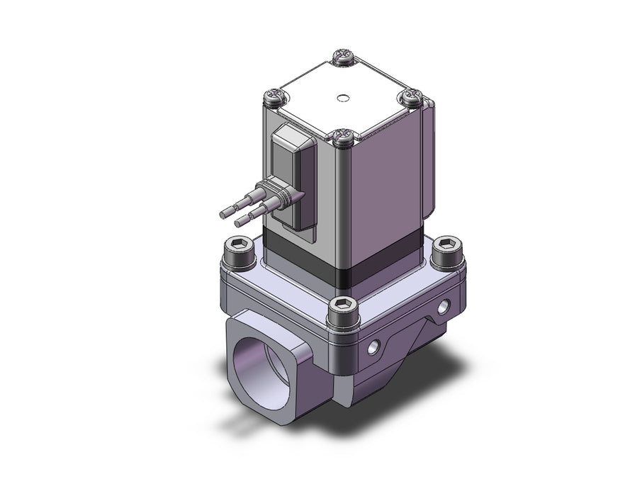 VXZ2C2JCB Pilot Op 2 Port Solenoid Valve, (N.O.)
