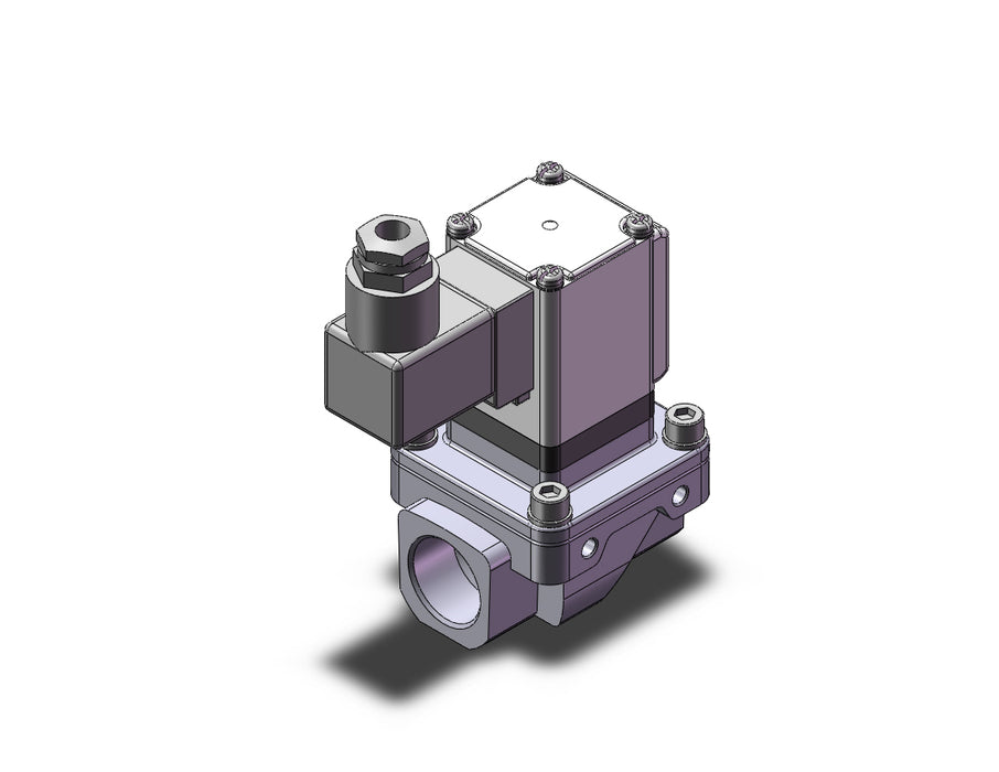 VXZ2C2JGA Pilot Op 2 Port Solenoid Valve, (N.O.)