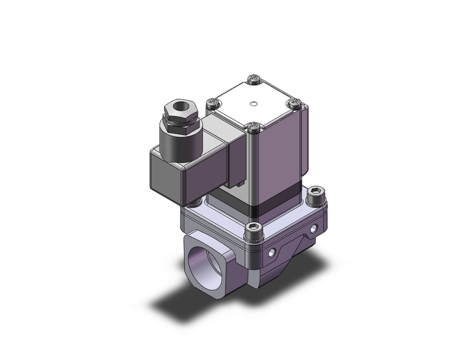 VXZ2C2JZ2AE Pilot Op 2 Port Solenoid Valve, (N.O.)
