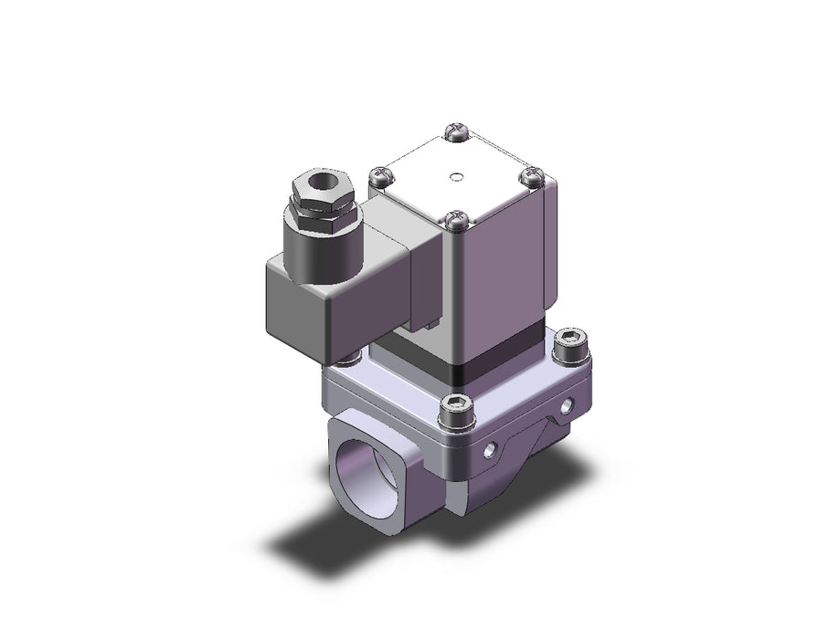 VXZ2C3JZ2AE Pilot Op 2 Port Solenoid Valve, (N.O.)