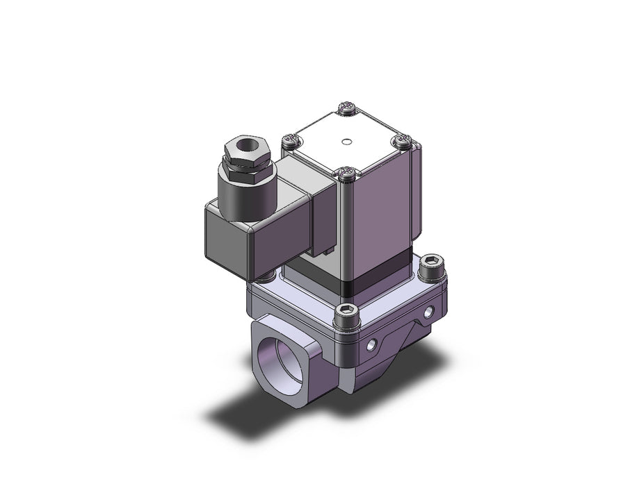 VXZ2C5JZ2A Pilot Op 2 Port Solenoid Valve, (N.O.)