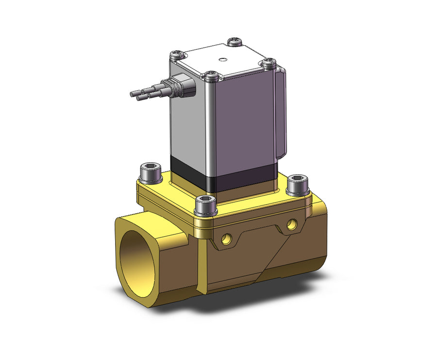 VXZ2D0KA Pilot Op 2 Port Solenoid Valve, (N.O.)