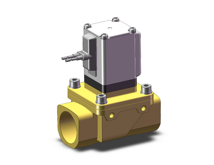VXZ2D0KC Pilot Op 2 Port Solenoid Valve, (N.O.)