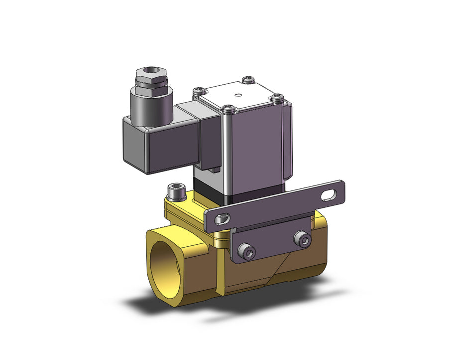 VXZ2D0KZ2ABXB Pilot Op 2 Port Solenoid Valve, (N.O.)