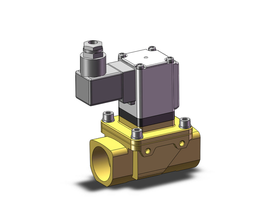 VXZ2D0KZ2AB Pilot Op 2 Port Solenoid Valve, (N.O.)