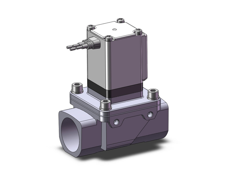 VXZ2D0LA Pilot Op 2 Port Solenoid Valve, (N.O.)
