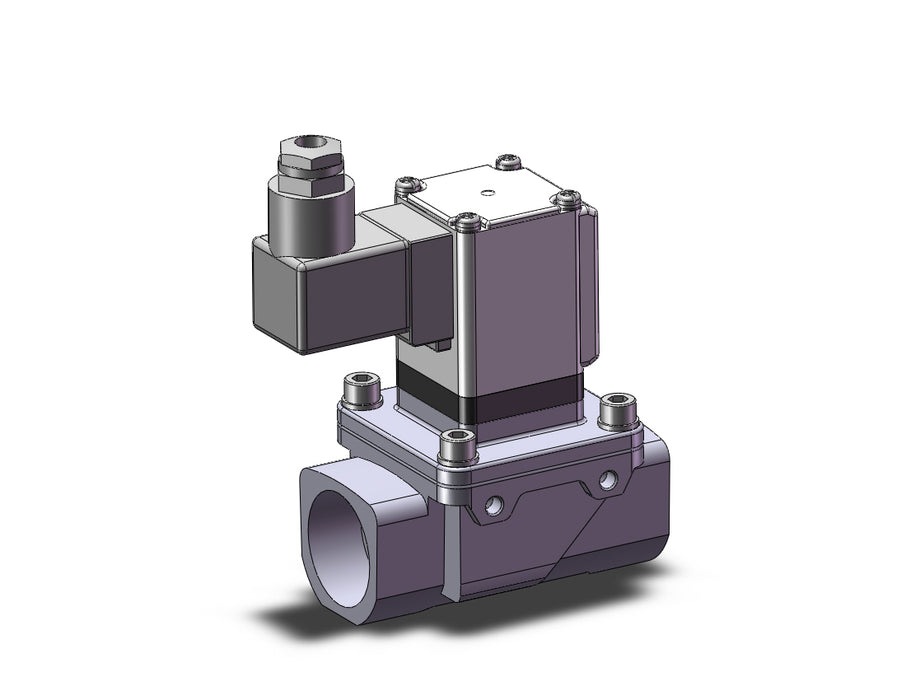 VXZ2D0LZ2AE Pilot Op 2 Port Solenoid Valve, (N.O.)