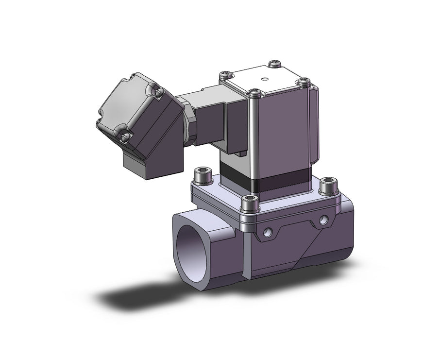 VXZ2D0LZ2K Pilot Op 2 Port Solenoid Valve, (N.O.)