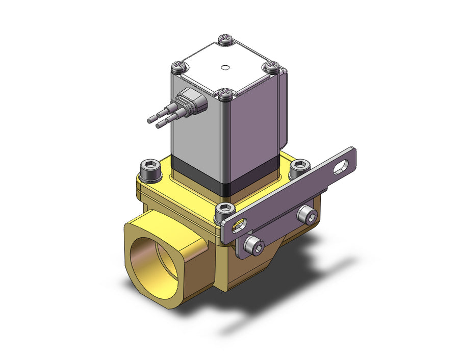 VXZ2D2KABXB Pilot Op 2 Port Solenoid Valve, (N.O.)