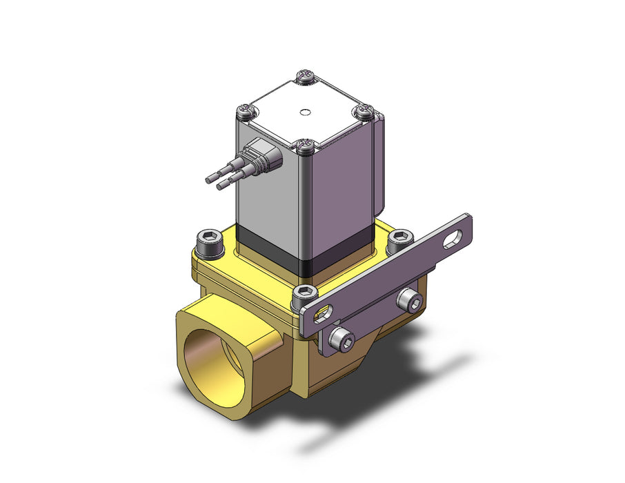VXZ2D2KAXB Pilot Op 2 Port Solenoid Valve, (N.O.)