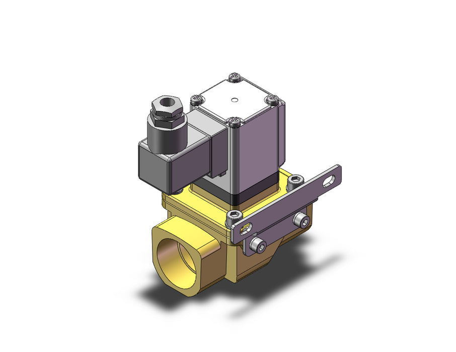 VXZ2D2KJBXB Pilot Op 2 Port Solenoid Valve, (N.O.)