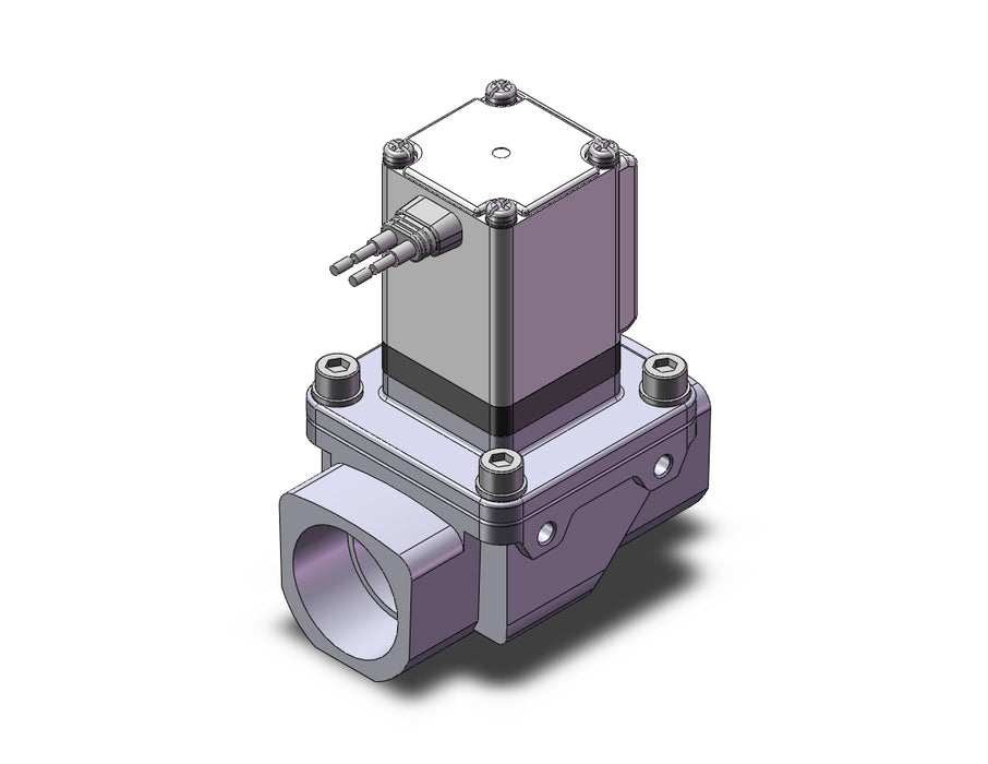 VXZ2D2LAG Pilot Op 2 Port Solenoid Valve, (N.O.)