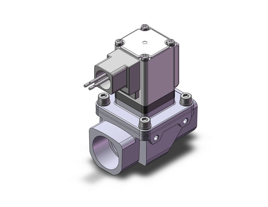 VXZ2D2LU Pilot Op 2 Port Solenoid Valve, (N.O.)