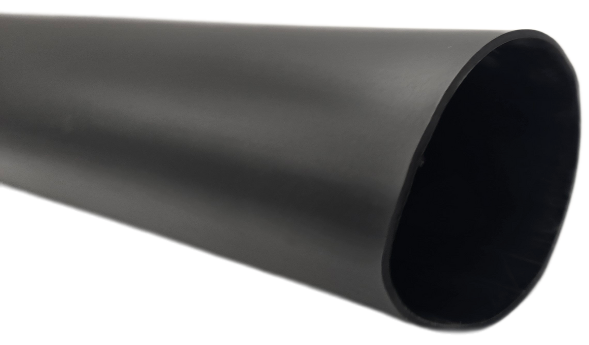 1.50"IDx0.040"Wall Black Vinyl Tubing (per foot)