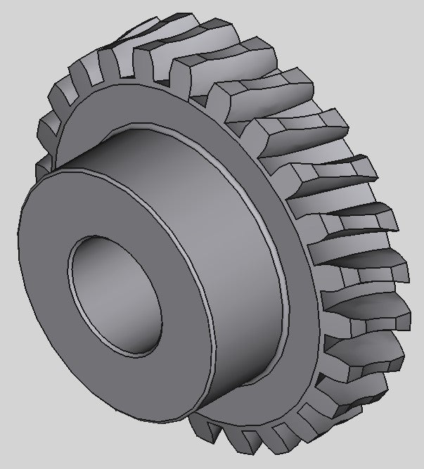 W624Q Cast Iron Worm Gear