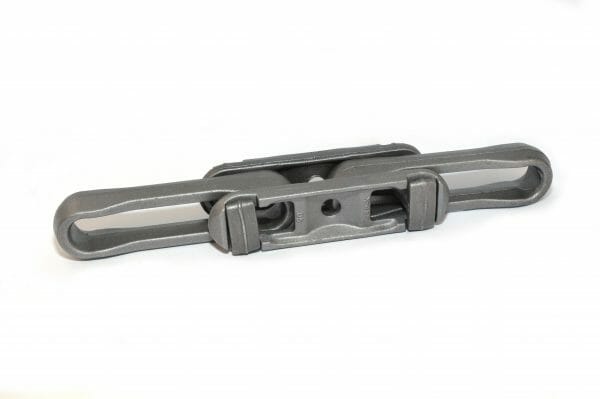 Engineering Chain, Drop Forged, 348 Pitch, Part, Drop Forge, 3.031" Pitch, 1 Strand,