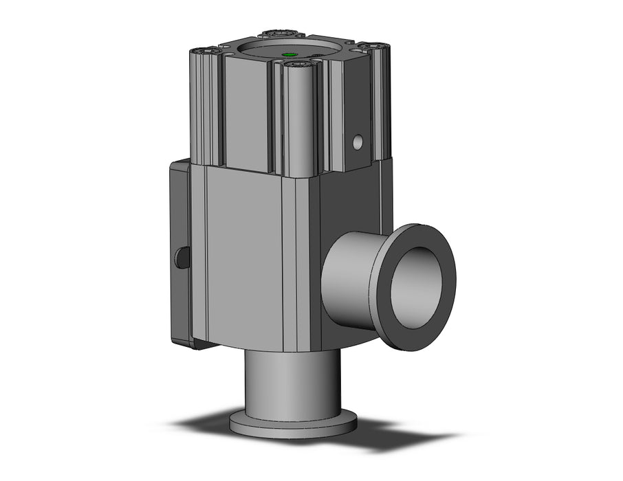 XLA-25H5-2 Aluminum, High Vacuum Angle Valve