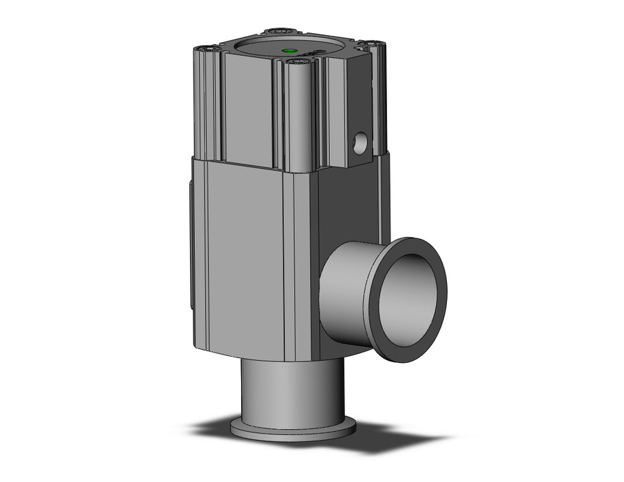 XLA-40H4-2 Aluminum, High Vacuum Angle Valve