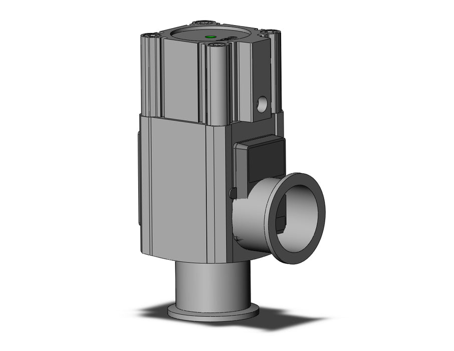 XLA-40H5-2 Aluminum, High Vacuum Angle Valve