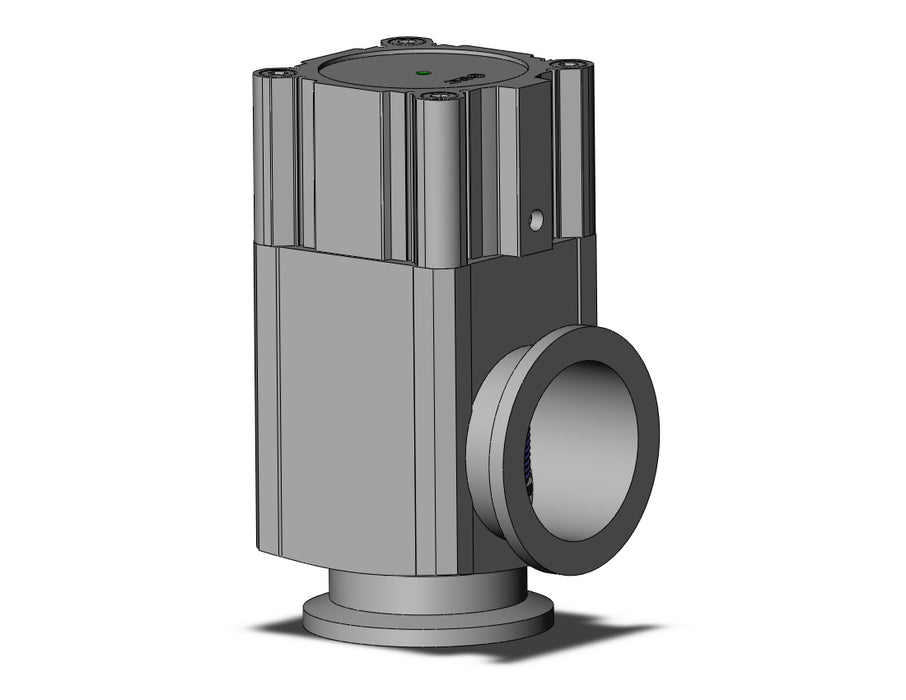XLA-80-2 HIGH VACUUM ANGLE VALVE, ALUMINUM