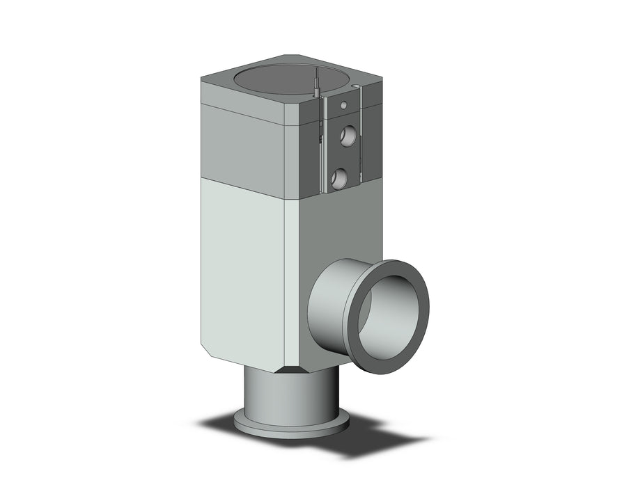 XLD-40-A93A Aluminum, High Vacuum Angle Valve