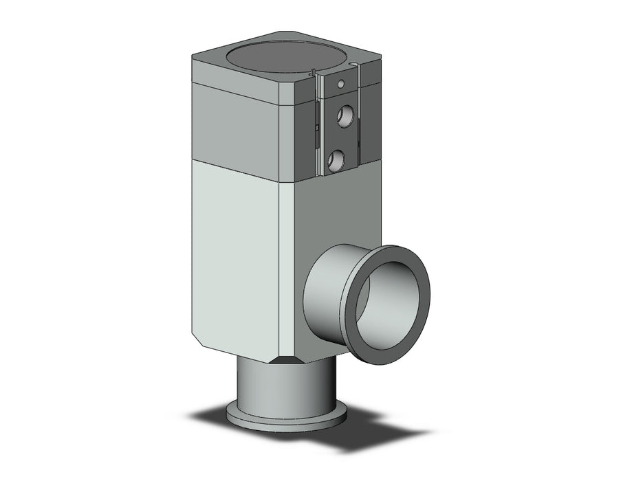 XLD-40-M9PA Aluminum, High Vacuum Angle Valve